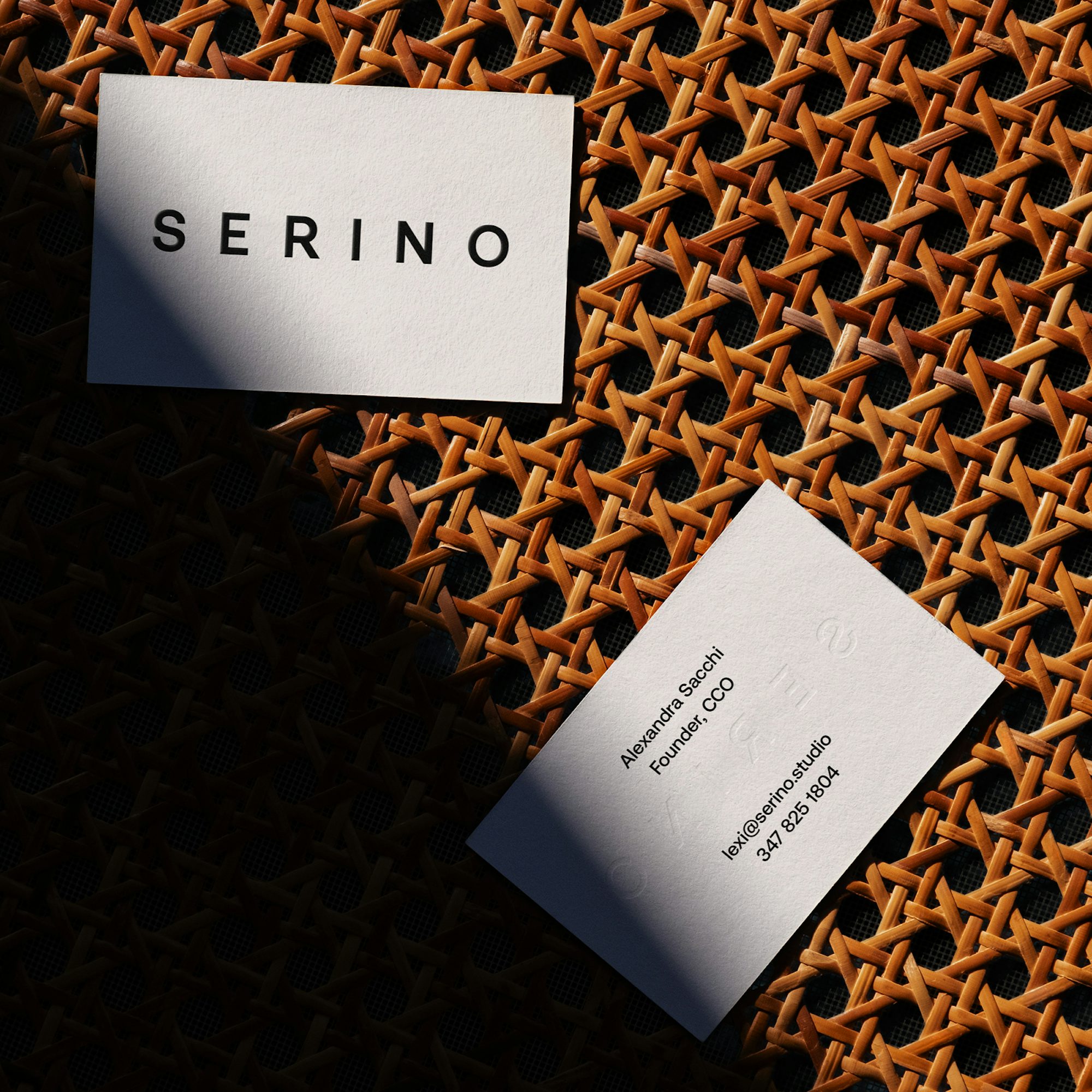 Serino Studio - Business Card Design