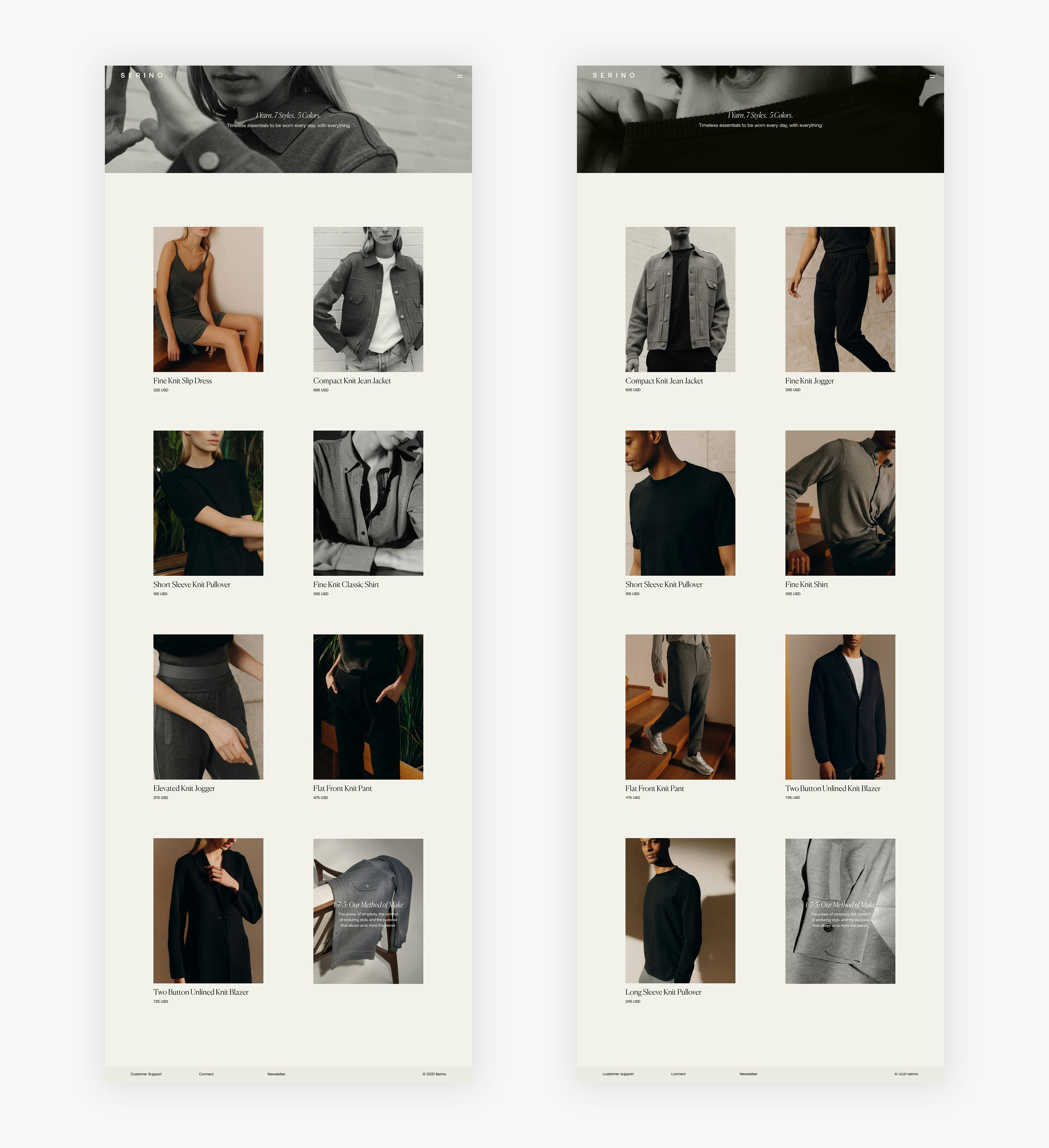 Serino D2C Branding and Website by The Future Forward