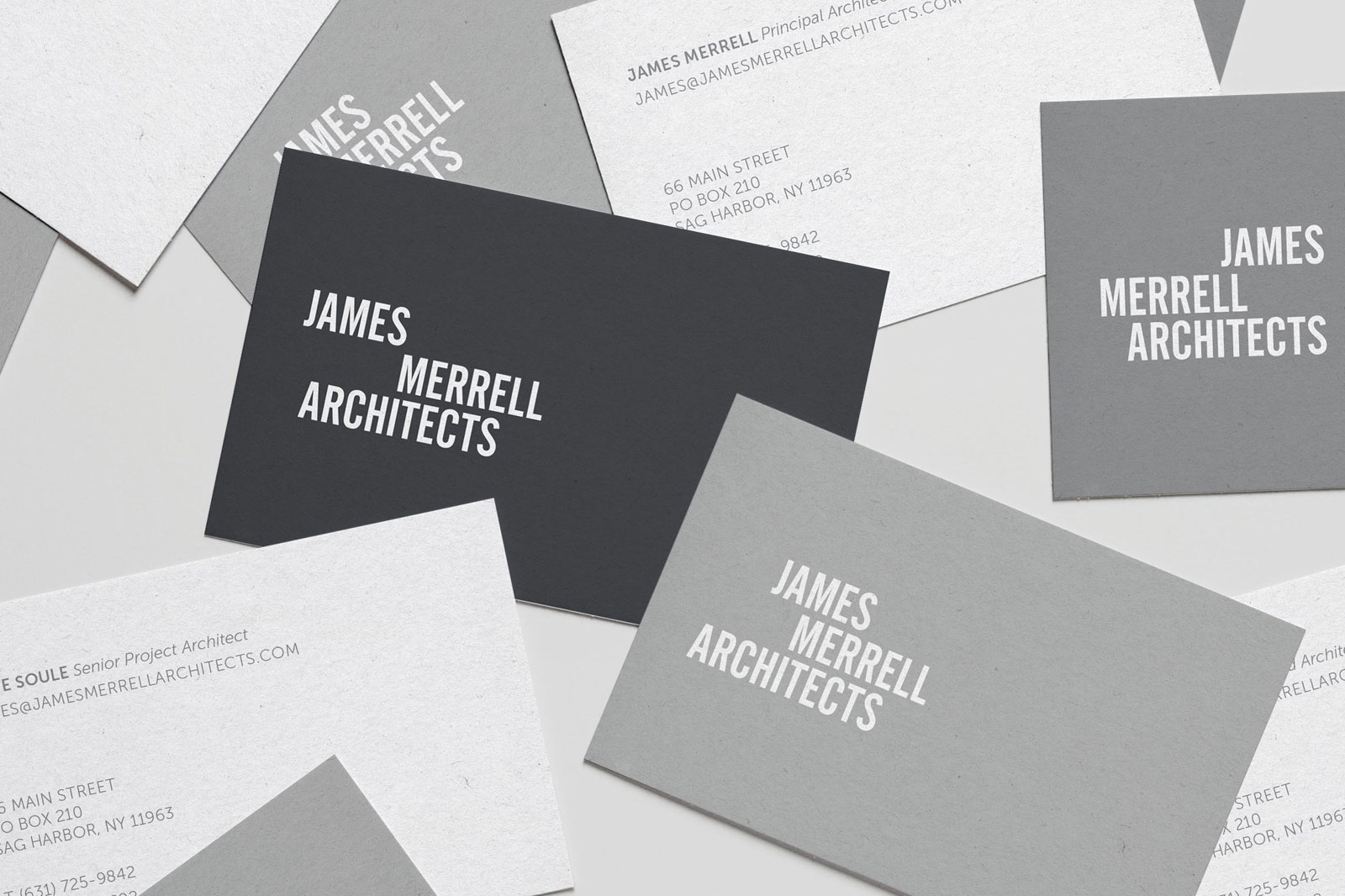 architect student business card