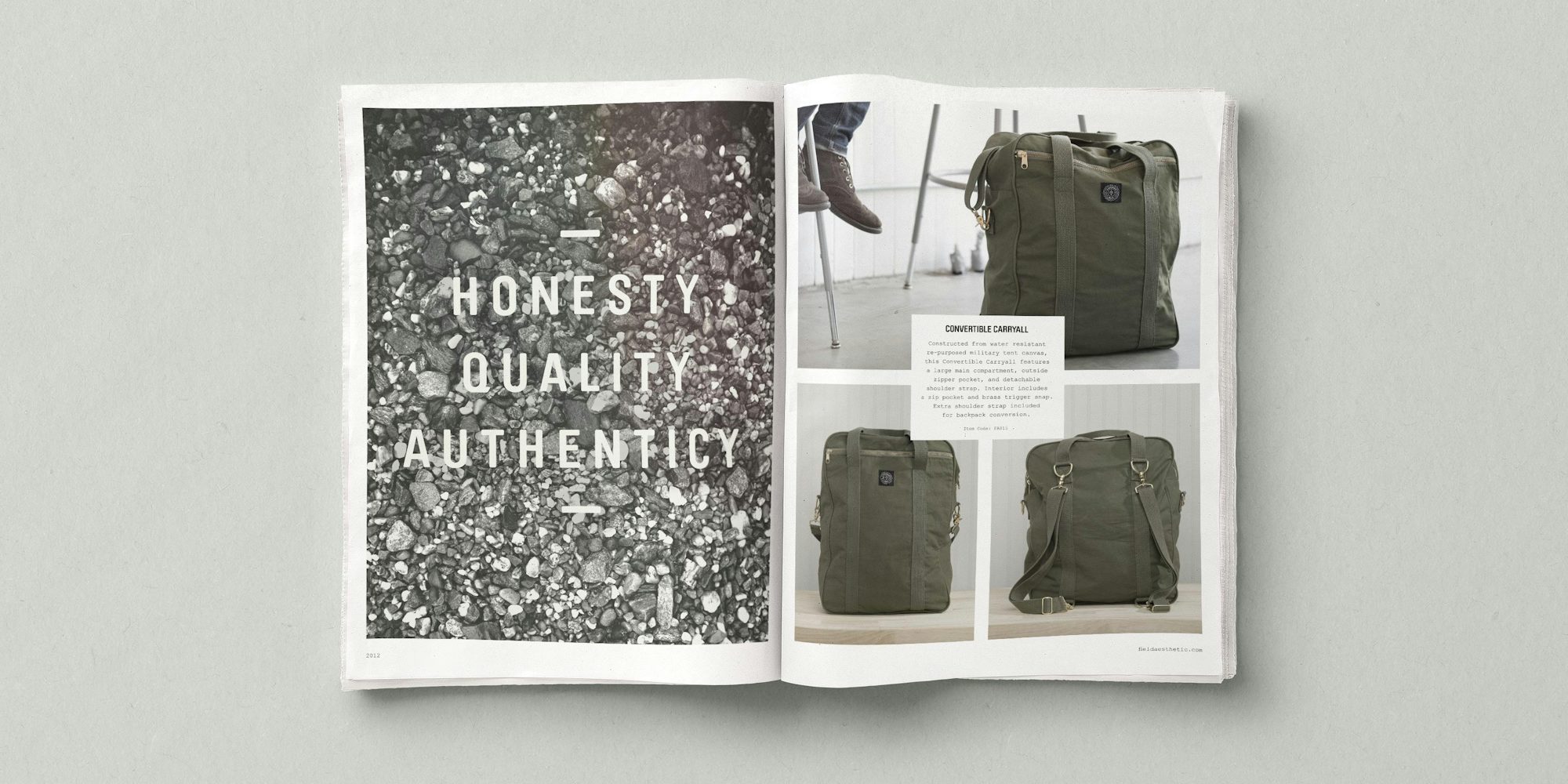 Editorial Design for Lifestyle Brand